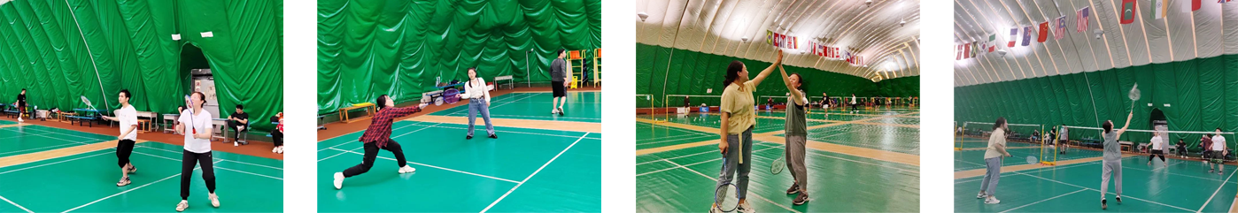 羽你一起，，，康健挑战丨“出海俱乐部”羽毛球运动